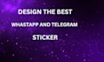 do animated whatsapp and telegram sticker