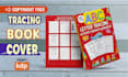 do kids activity and tracing book cover for amazon kdp