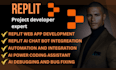code debug fix bugs and build replit web apps bots apis and automation on replit