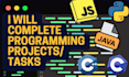 do your python, java, cpp project, desktop application, web app, bot programming