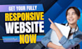 develop a responsive static website with free github pages hosting