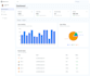 create react dashboard for health, finance, admin panel with charts
