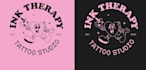 create a tattoo logo design for leg sleeve