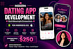 create dating app development social media app chat app video calling app