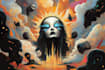 make trippy, psychedelic, surreal, illustrations designs