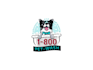 create a custom modern pet grooming logo design