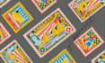 create custom retro pop art vintage stamp illustrations