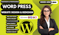 design a professional and responsive wordpress website for your business