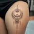 do sleeve tattoo design in geometric style