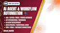 build ai agent or workflow automation using n8n, zapier, make, power automate