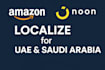 localize your amazon, noon listing in uae sa with arabic SEO