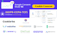 google consent mode v2 and cookie banner setup for gdpr