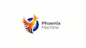 make awesome phoenix machine logo with unique concepts