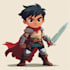 make 2d game character for game art