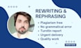 manually rewrite your content to make it plagiarism free and unique