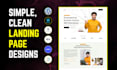 build a high converting landing page with elementor wordpress wix or ghl