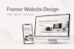 design and develop a custom framer website or landing page