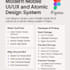 modern mobile UX design and atomic design system in figma
