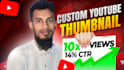 create premium clickbait youtube thumbnails that boost views