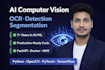 build computer vision solutions for ocr, object detection and segmentation