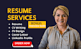 expertly write your CV, resume, cover letter and optimize linkedin