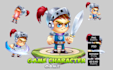2d unity game assets character sprite sheet props icons 2d game design in unity