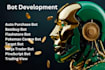 create a trading bot, auto purchase bot, checkout bot, auto trading bot