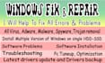 fix and recover windows , softwares and driver problems windows 7 8 10 11