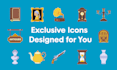 create unique icons in any style