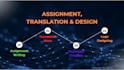 do translation, assignment writing and thumbnail design work