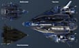 design spaceship 3d model, 3d starship, 3d ship, hard surface models, 3d mech