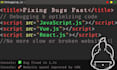 fix javascript, HTML, and CSS issues fast