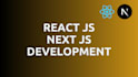 react js next js web app with tailwind css