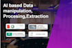 automate data entry, extraction,scraping,crawling, and processing,using ai