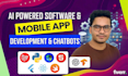 do  custom ai web application, ai software, ai website