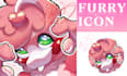 draw chibi furry icon