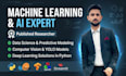 do machine learning, deep learning and data science projects in python
