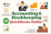 do the UK, USA, monthly, and yearly quickbooks online bookkeeping