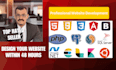 website development, develop custom website as full stack web developer