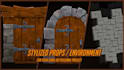 do 3d stylized props for your games