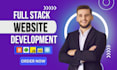build full stack website development, full stack developer, front end developer