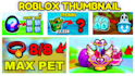 design high quality roblox thumbnails