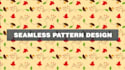 design repeat logo, textile, seamless pattern