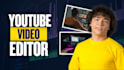 do professional video editing for your youtube videos