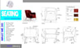 do seating shop drawings for sofa,chair with autocad