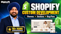 customize shopify theme, develop custom sections and fix shopify bugs