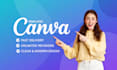 create a professional flyer using canva