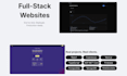 create a full stack website