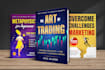 make a professional design for the book cover