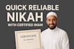 quick reliable nikah with certified imam with certificate